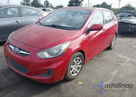 2014 Hyundai Accent Gs z USA, uszkodzony, nr VIN KMHCT5AE6EU197103